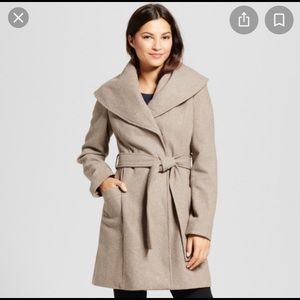 A New Day Wool Wrap Coat